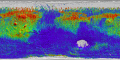 TES Mineral Map Surface Dust